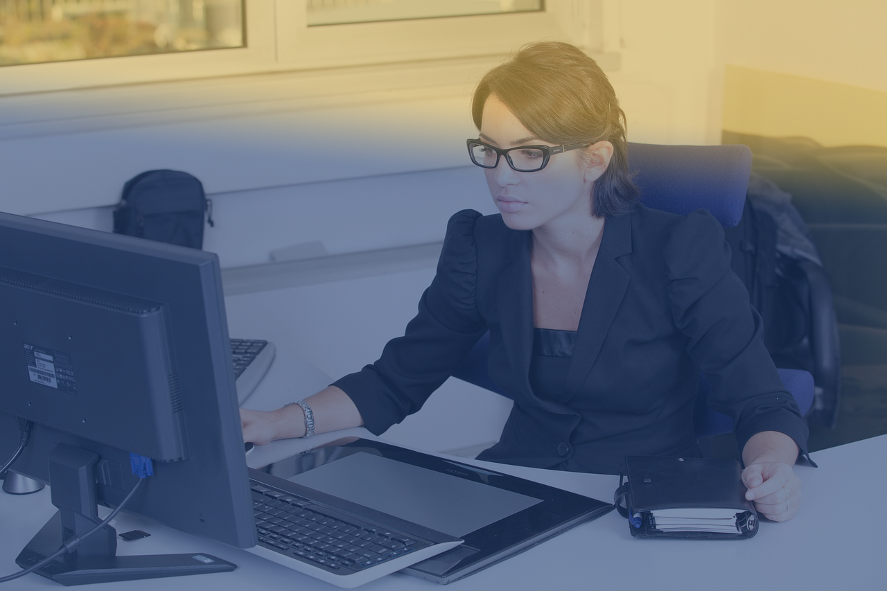 Credit repair specialist at work